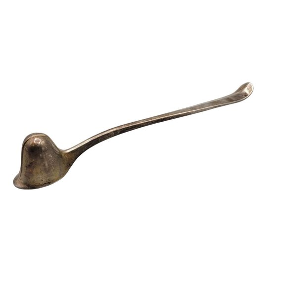 Silver Plate Candle Snuffer Minimalist Traditional Silver Color - Picture 1 of 8